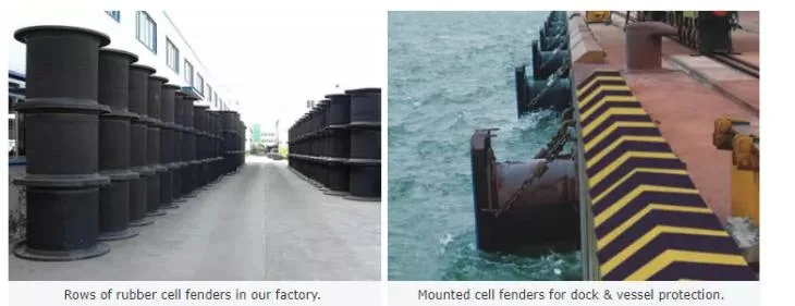 High Energy Absorption Natural Rubber Super Cell Marine Fender